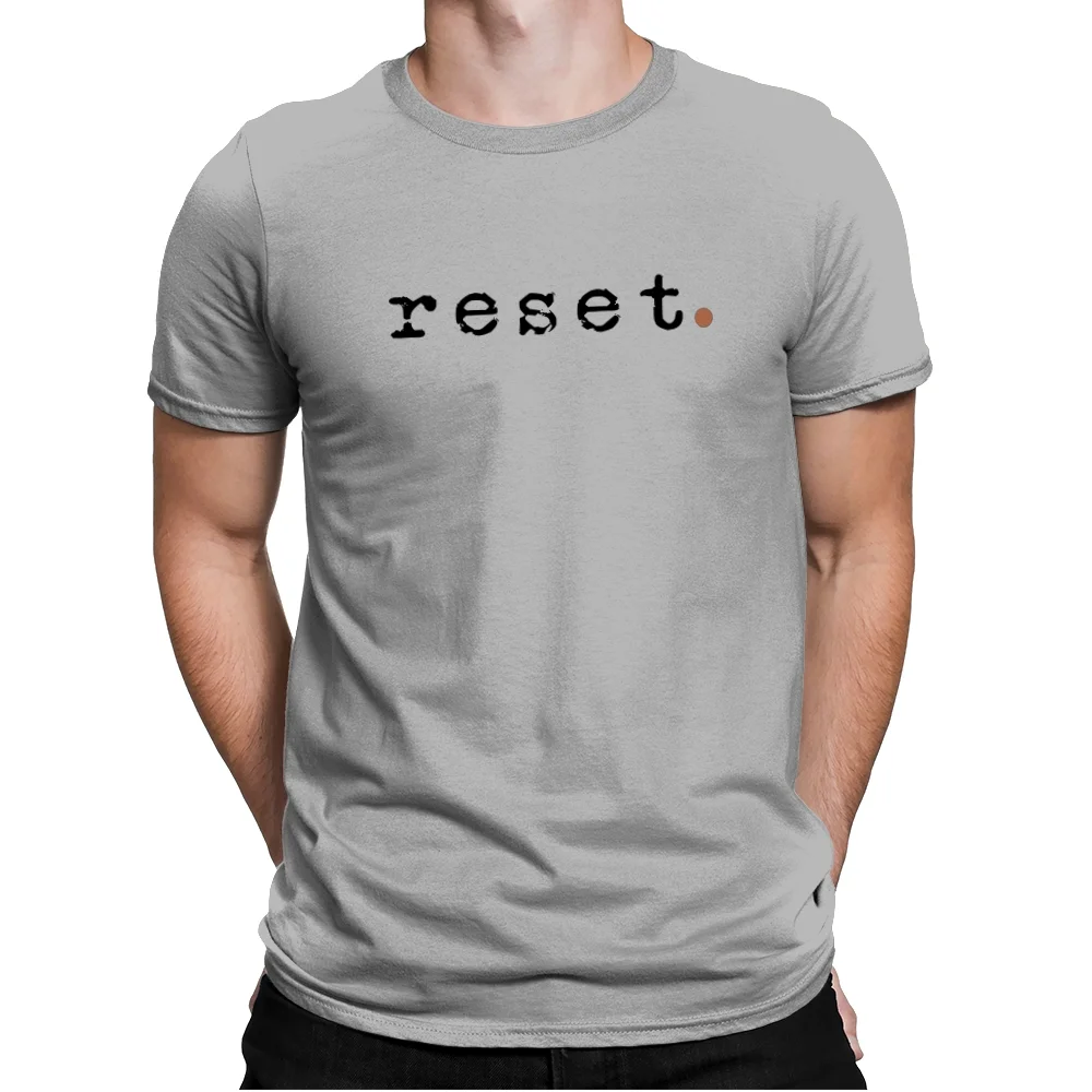 Official RESET tee from the RESET science fiction series