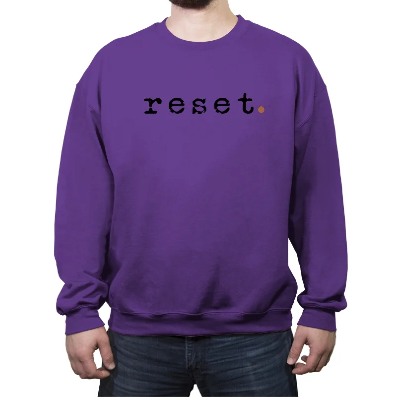 Official RESET sweatshirt from the RESET science fiction series