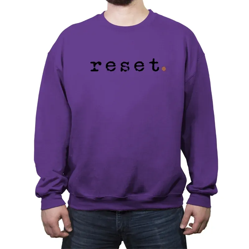 Official RESET sweatshirt from the RESET science fiction series